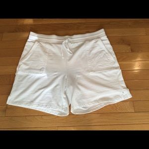 T by Talbots White XL Shorts